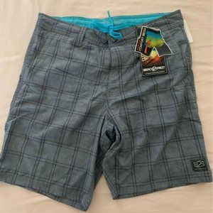NWT Beach 2 Street Men's Size M Beach Volley Swim Drawstring Board Shorts